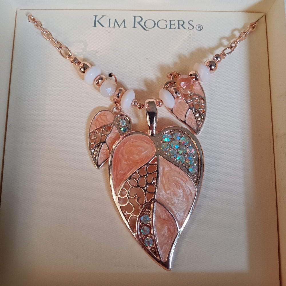 necklace and earrings